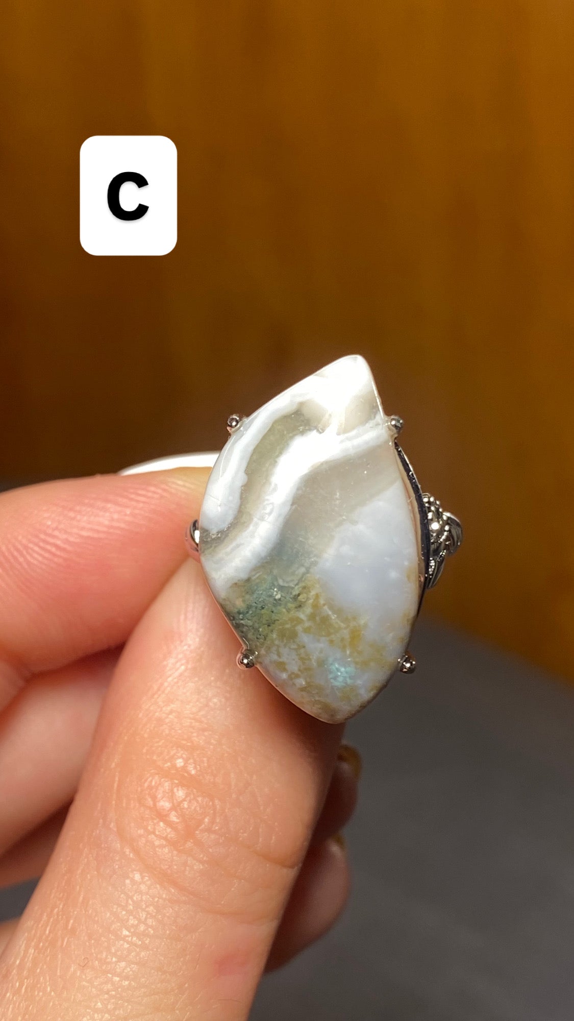 Anello DIASPRO OCEANO