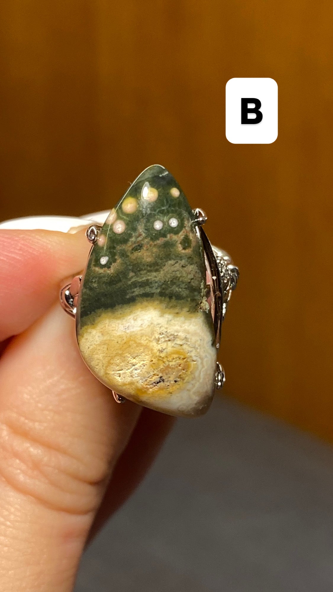 Anello DIASPRO OCEANO