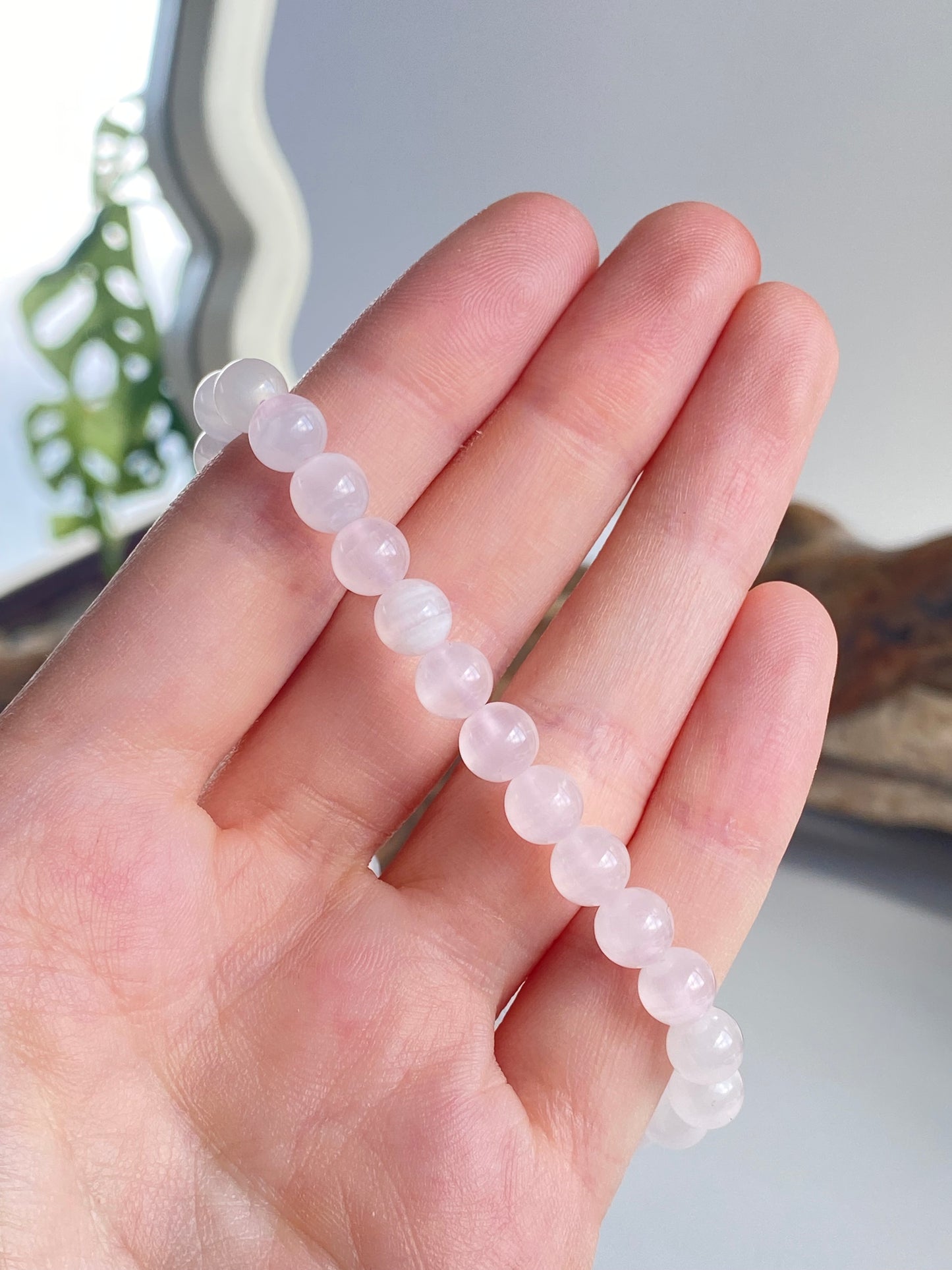 Bracciale calcite mangano