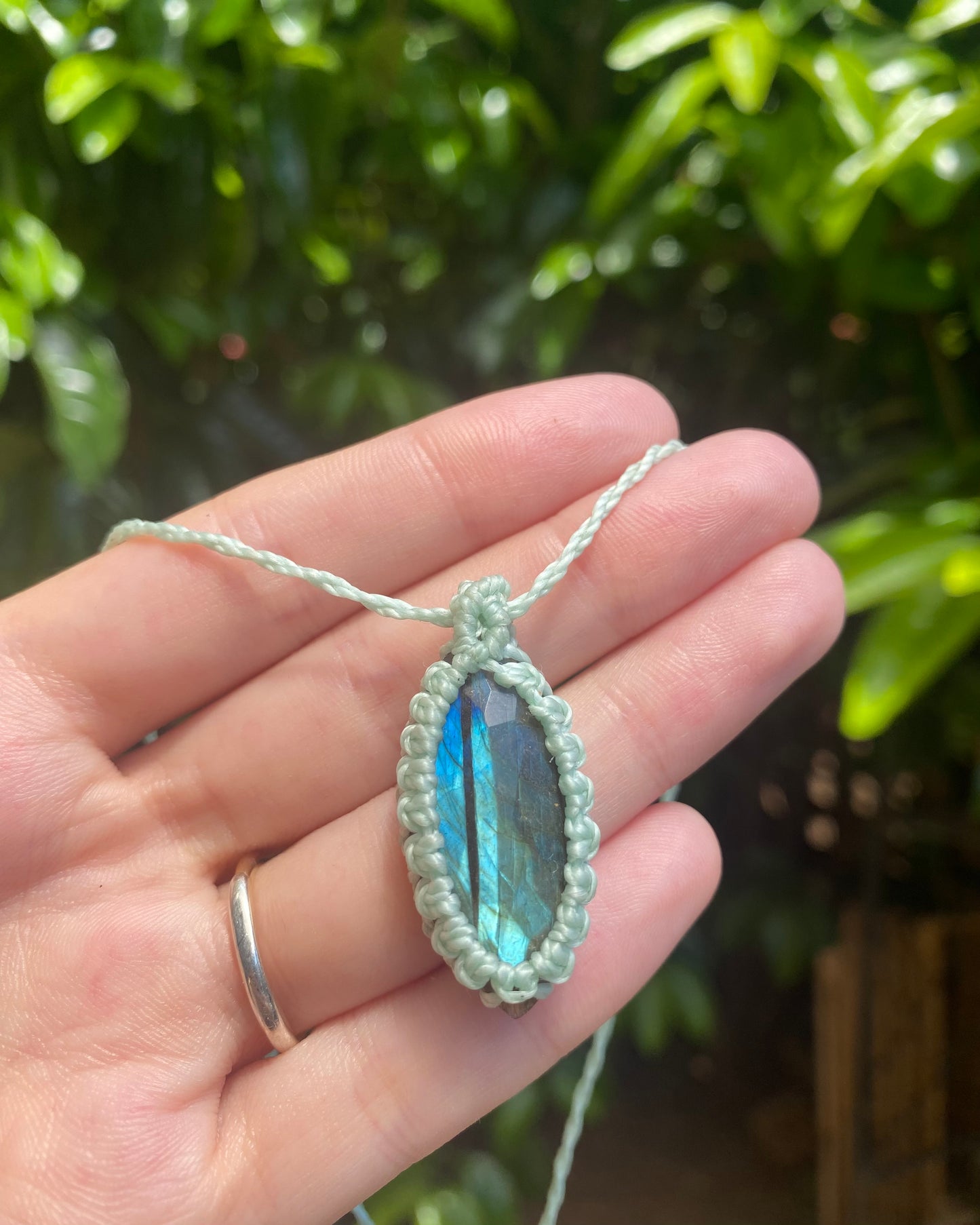 Collana labradorite