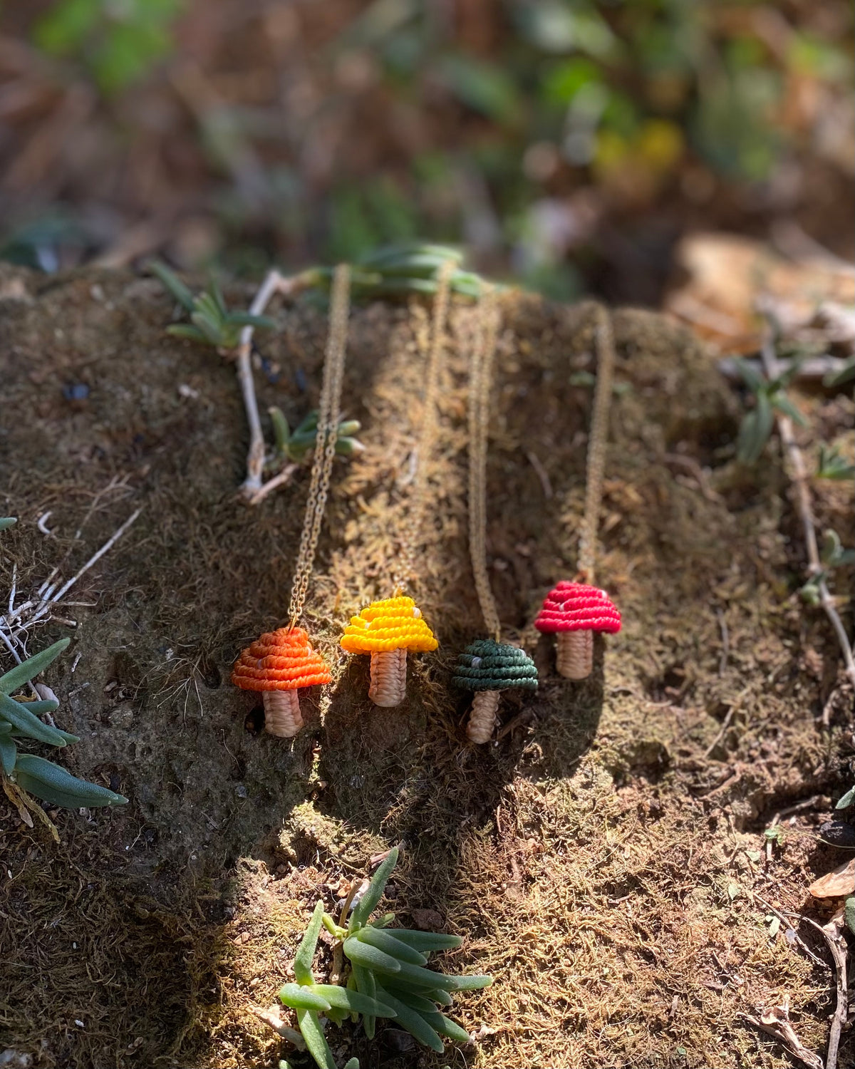 Collana collezione “funghetti del bosco 🍄”