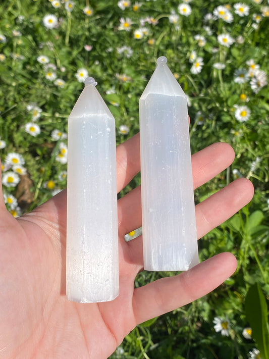 Torre in selenite