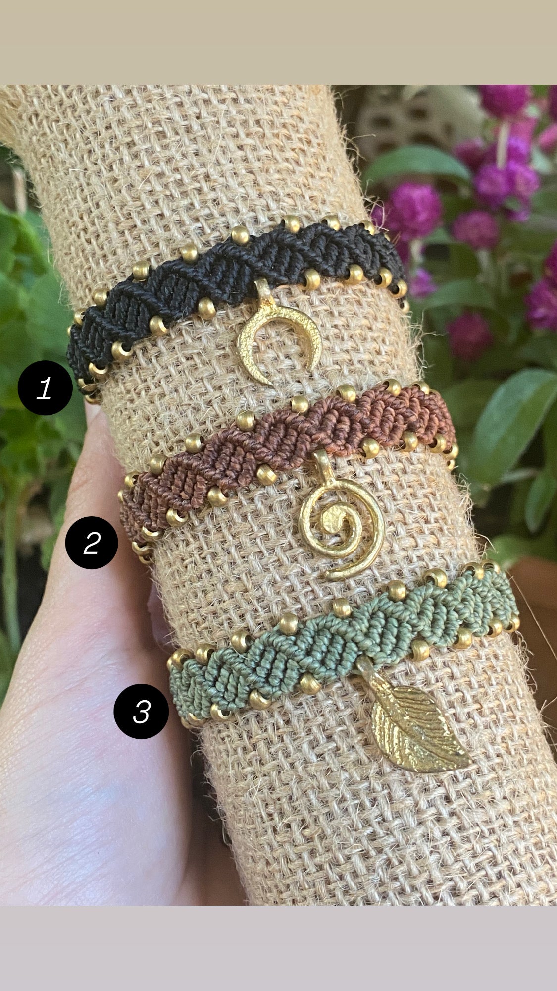 Bracciale “Trama d’Ottone”