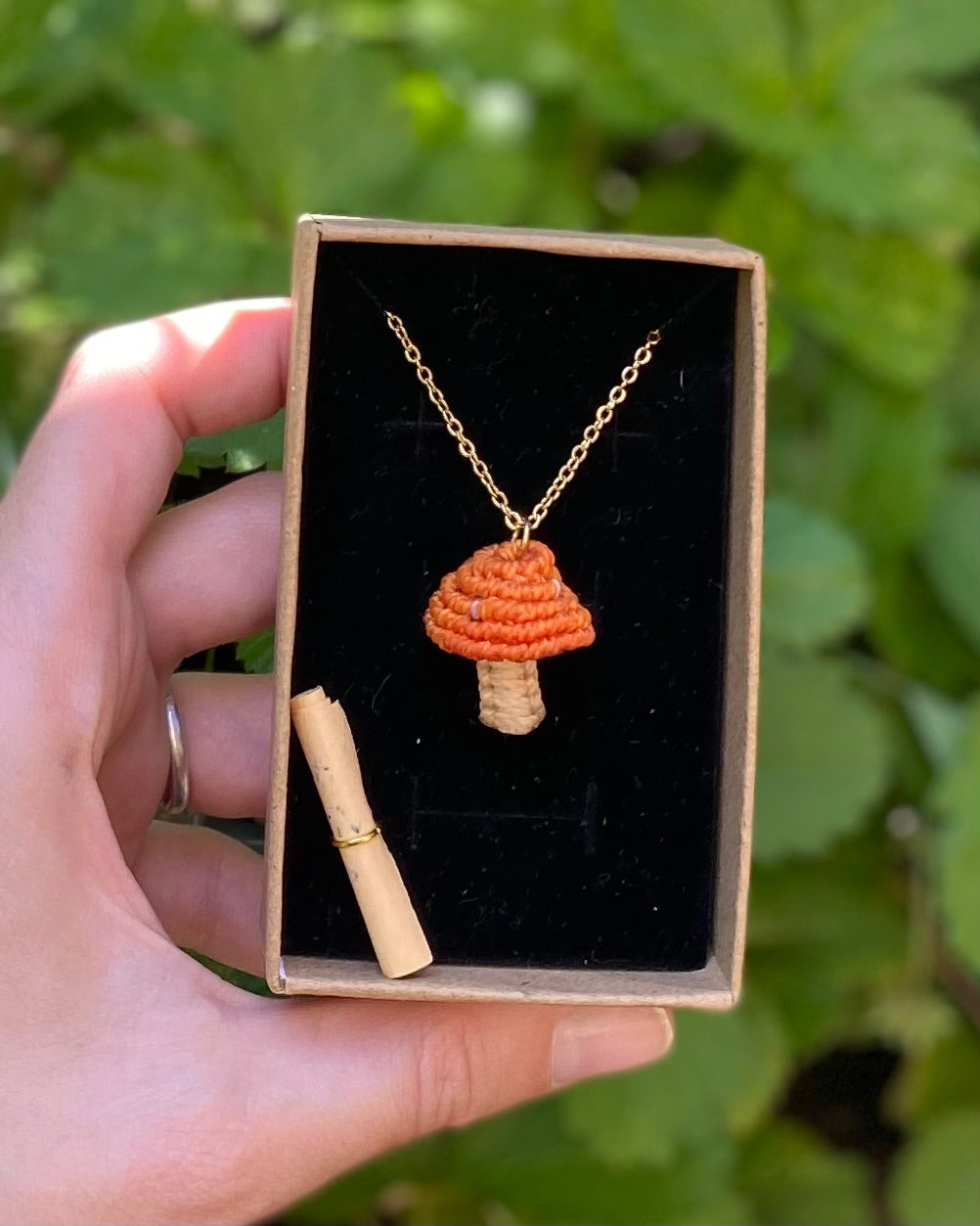 Collana collezione “funghetti del bosco 🍄”