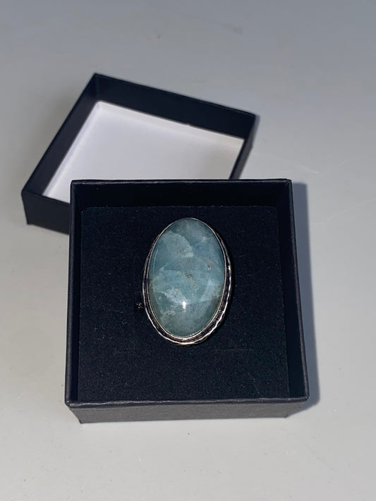 Anello ACQUAMARINA argento 925
