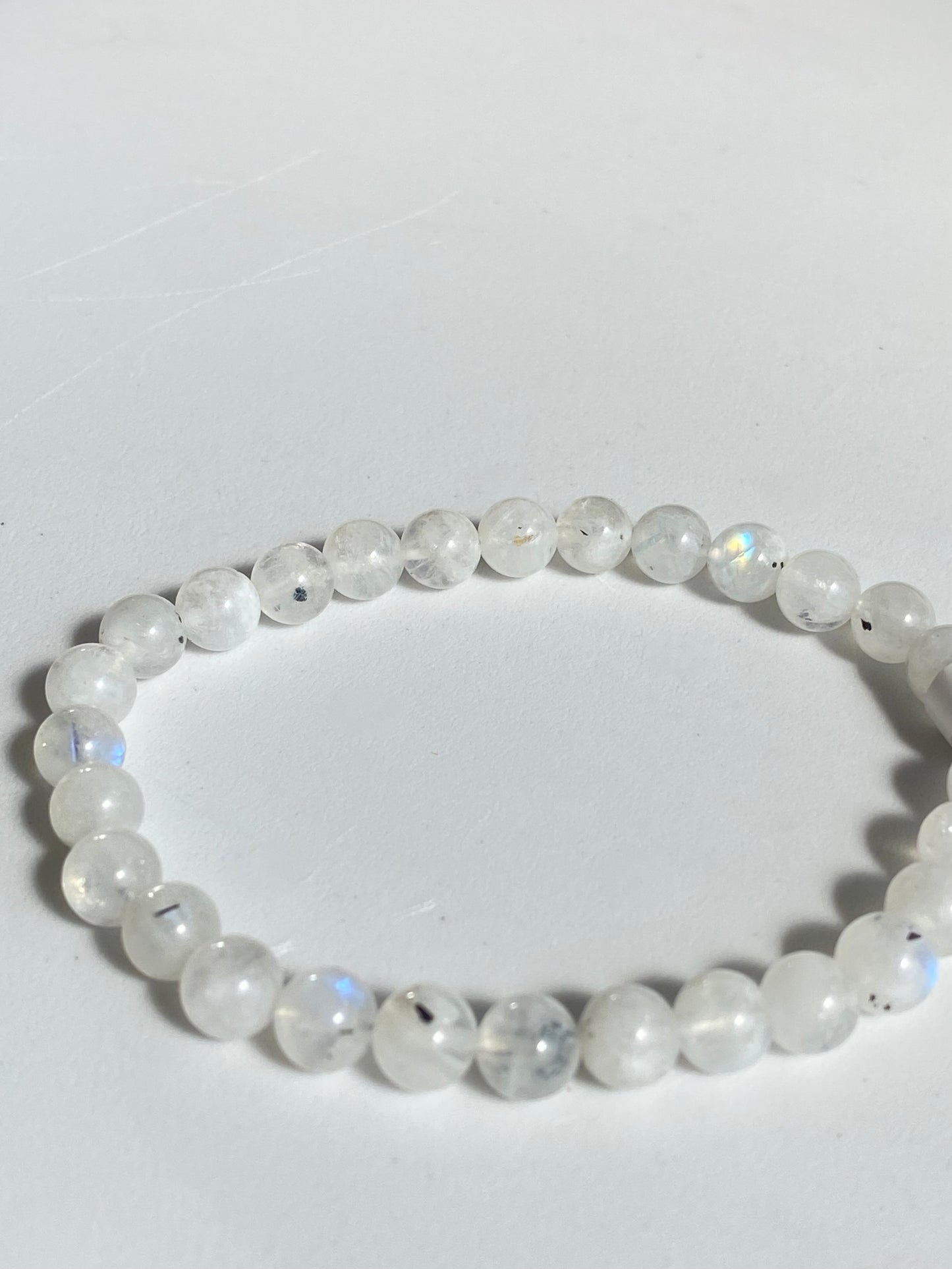 Bracciale labradorite bianca