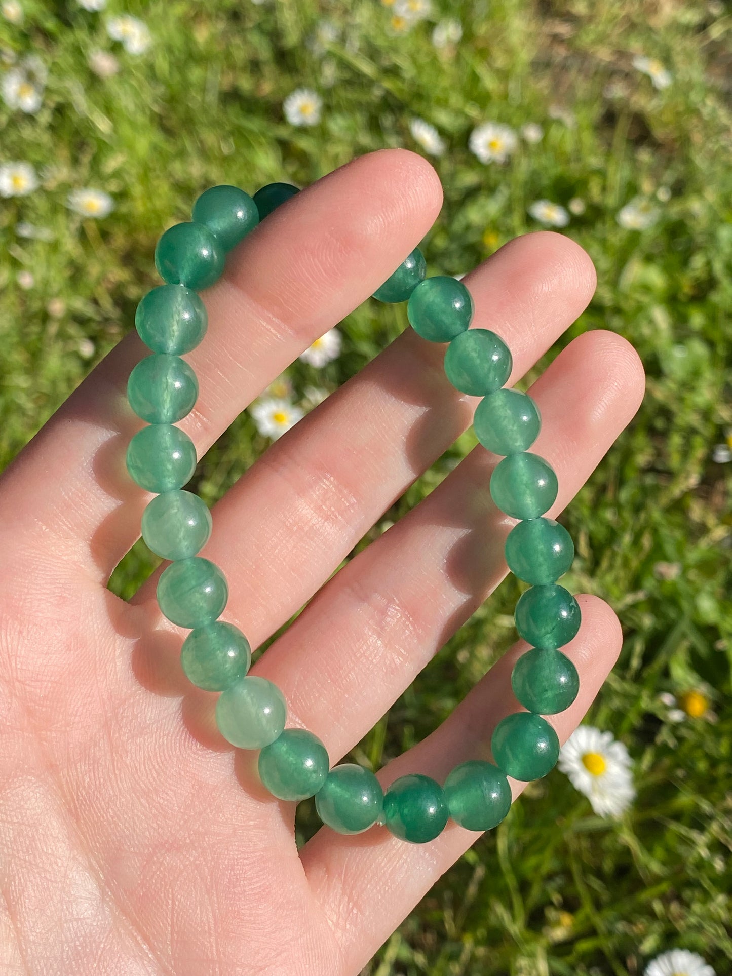 Bracciale giada verde