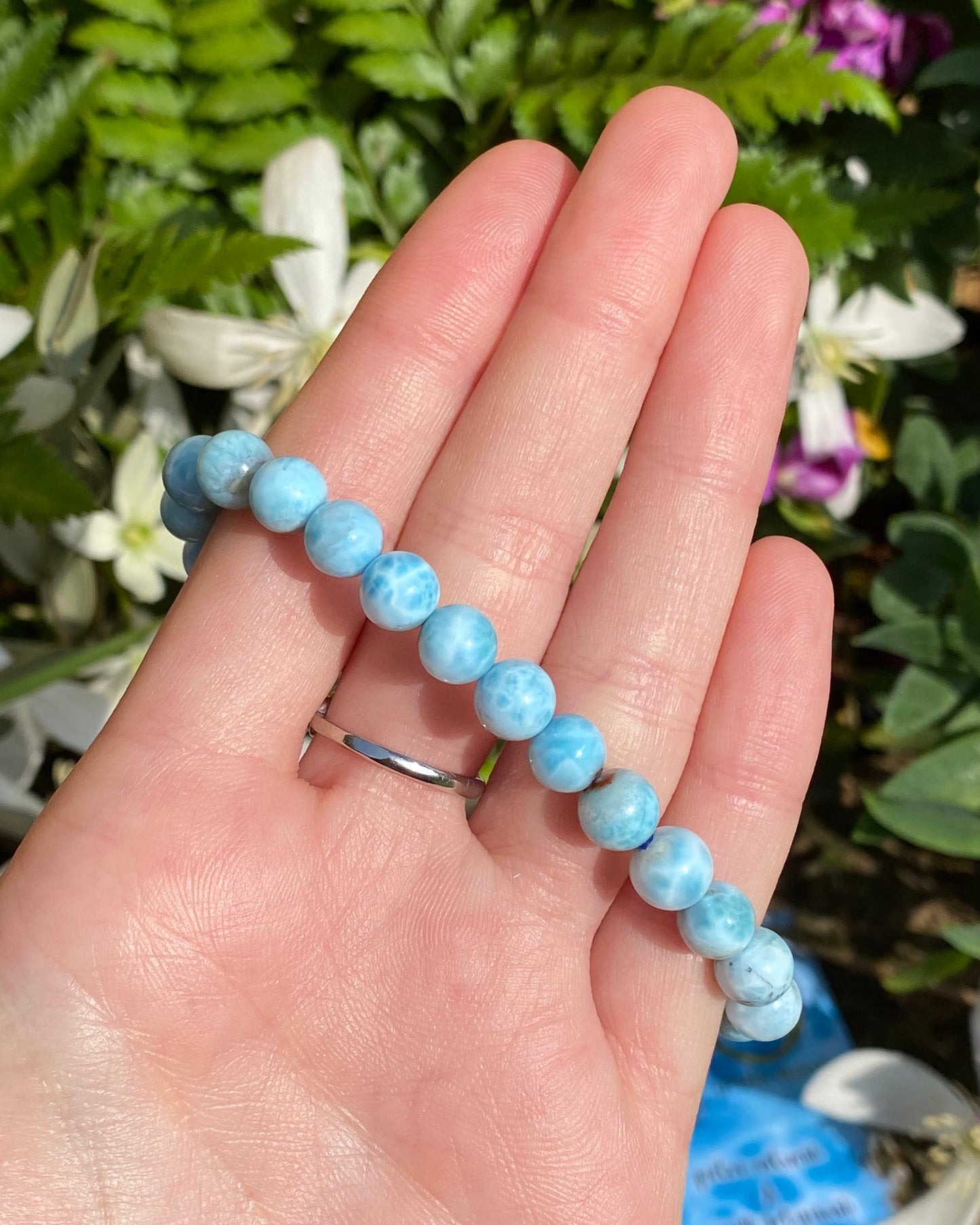 Bracciale sfere LARIMAR