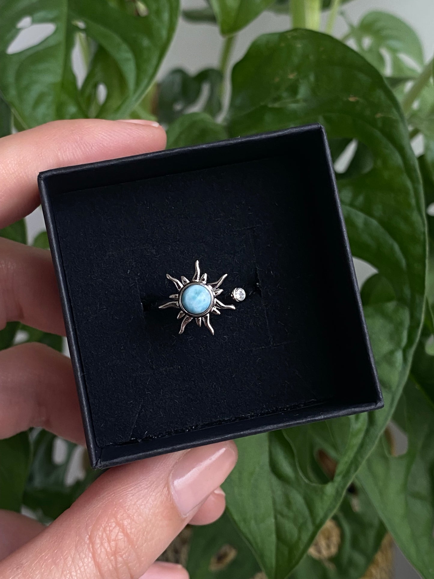 Anello LARIMAR (girevole)